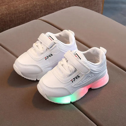 Leuchtende, atmungsaktive LED-Schuhe für Kinder