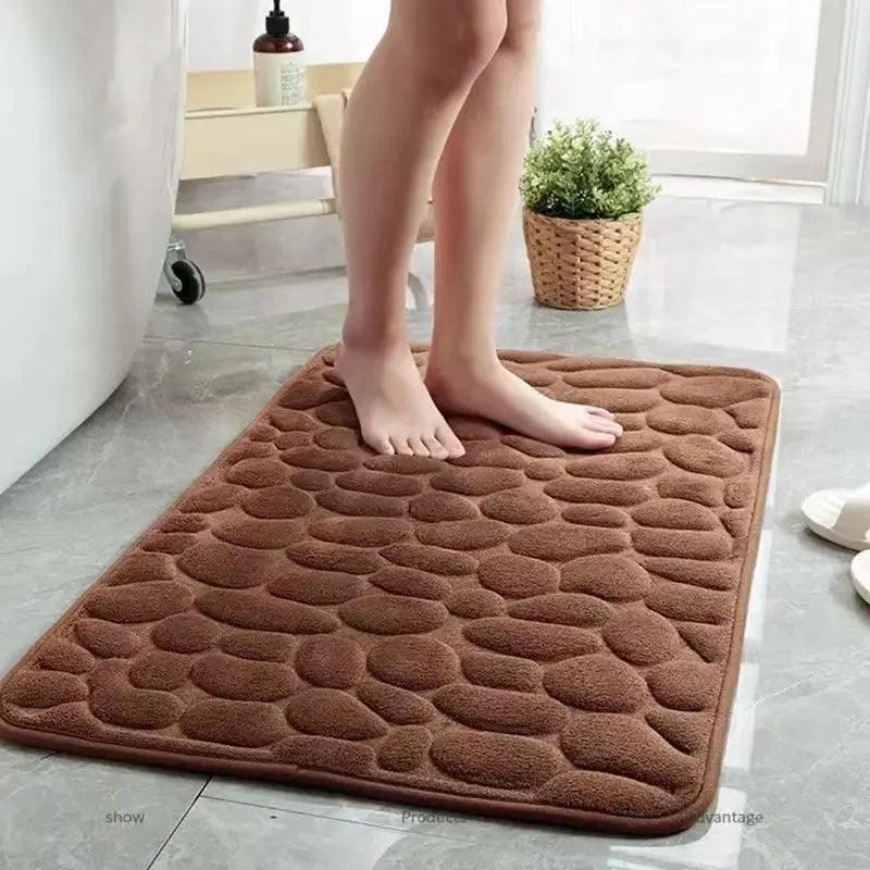Rutschfeste 3D-Badezimmermatte