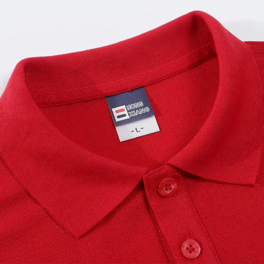 Polo blanc vierge à manches courtes pour homme, chemises décontractées à col