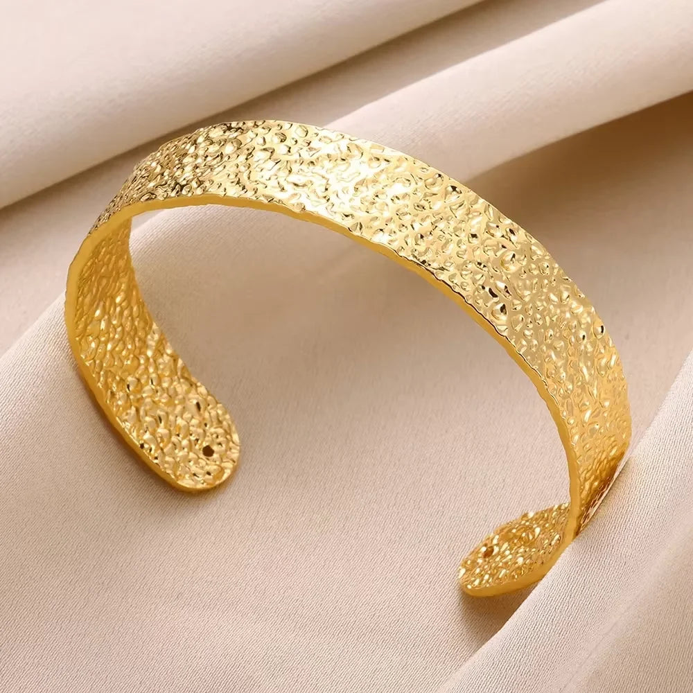316L Edelstahl Goldringe für Damen