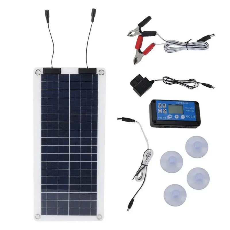 12V/24V Waterproof Solar Panel Charger