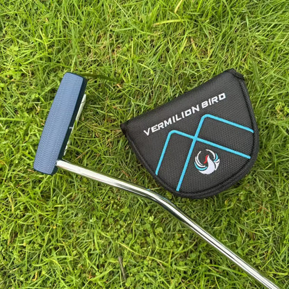 Rechtshänder-Golfputter für Herren – Kopf aus Zinklegierung, rutschfester PU-Griff, professioneller Golfschläger