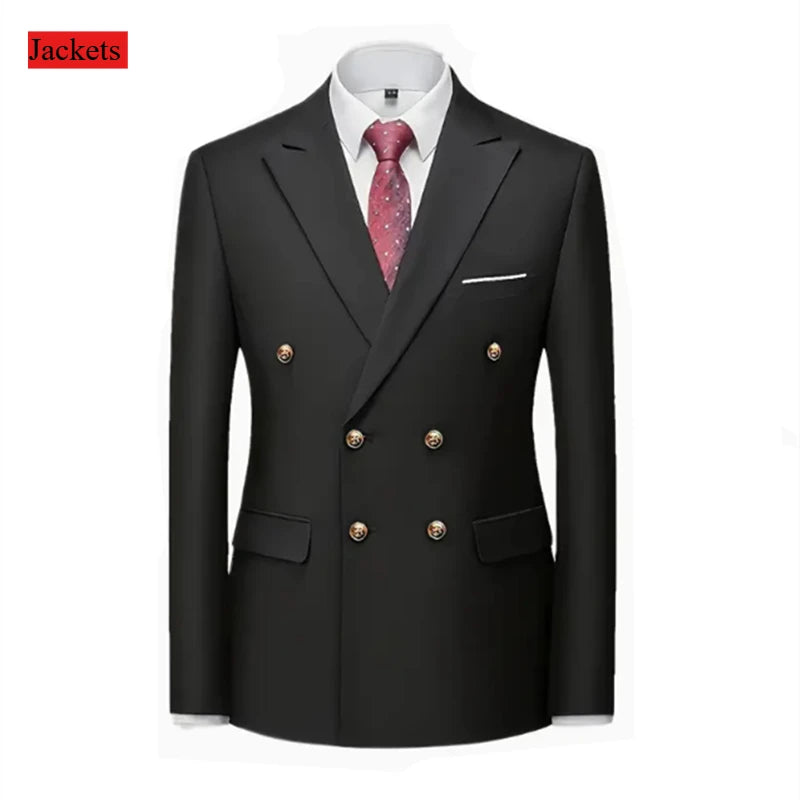 Costumes de mariage formels pour hommes avec revers cranté