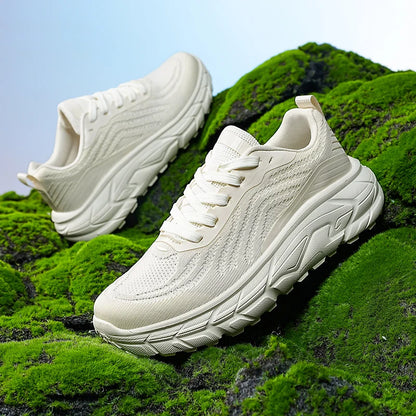 Schwarze, atmungsaktive, rutschfeste Damen-Laufschuhe