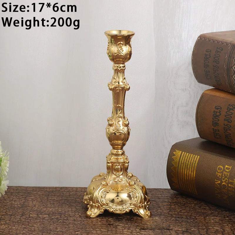 Elegant Decorative Candlestick Holder Set