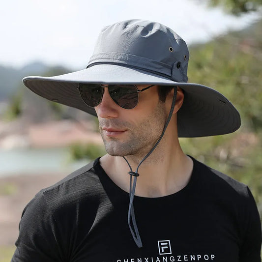 Chapeau bob imperméable avec protection UV pour l'extérieur