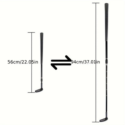 CRESTGOLF Adjustable Telescopic Chipper and Putter