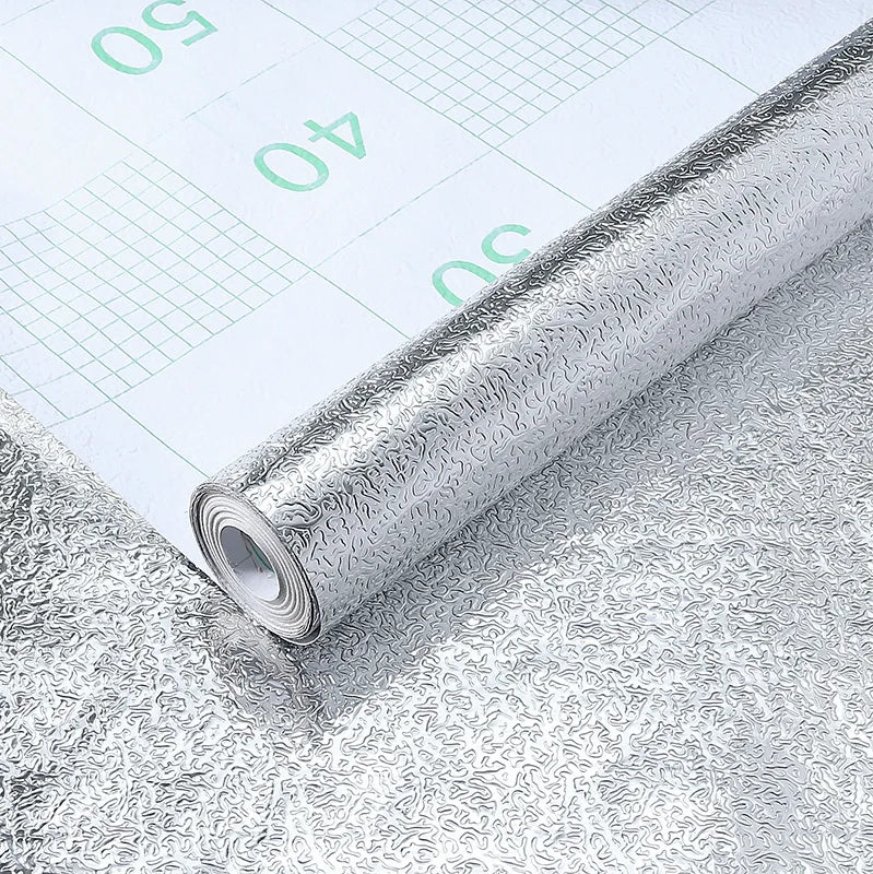 Decorative Wall Paper Furniture Renovation Stickers Kitchen Cabinet Waterproof Wallpaper.