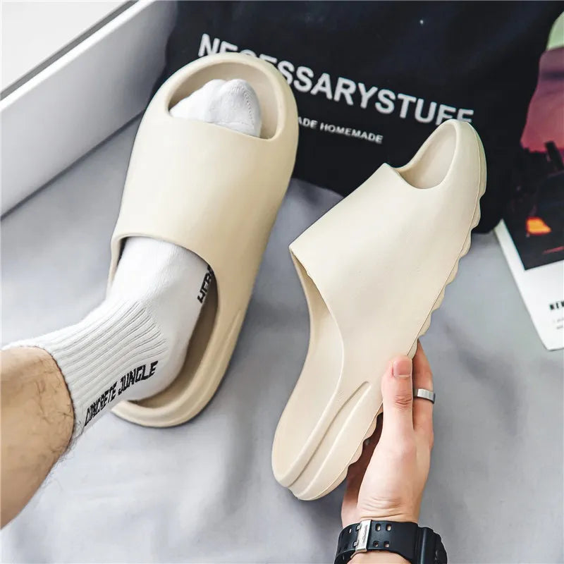 Non-Slip thick Soft Platform Slide Sandals