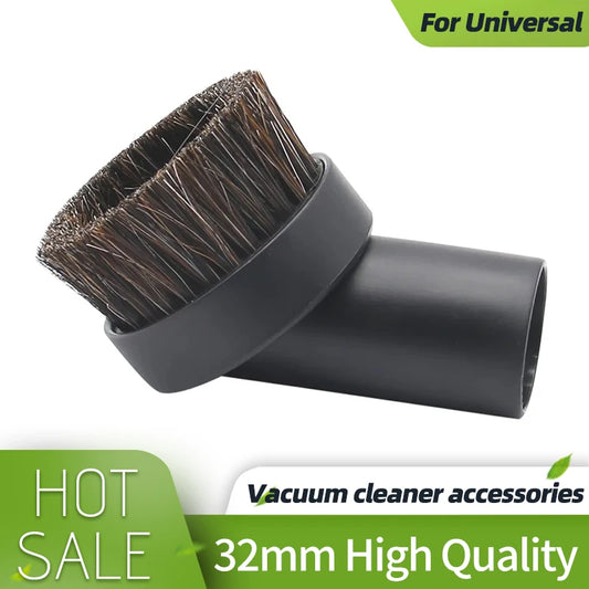High-Quality 32mm Round Dusting Brush for Vacuum
