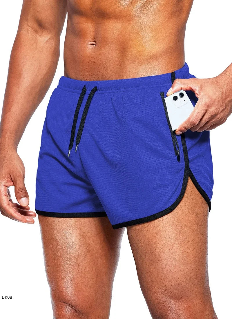 Men's Summer Fitness Mesh Gym Sport Shorts