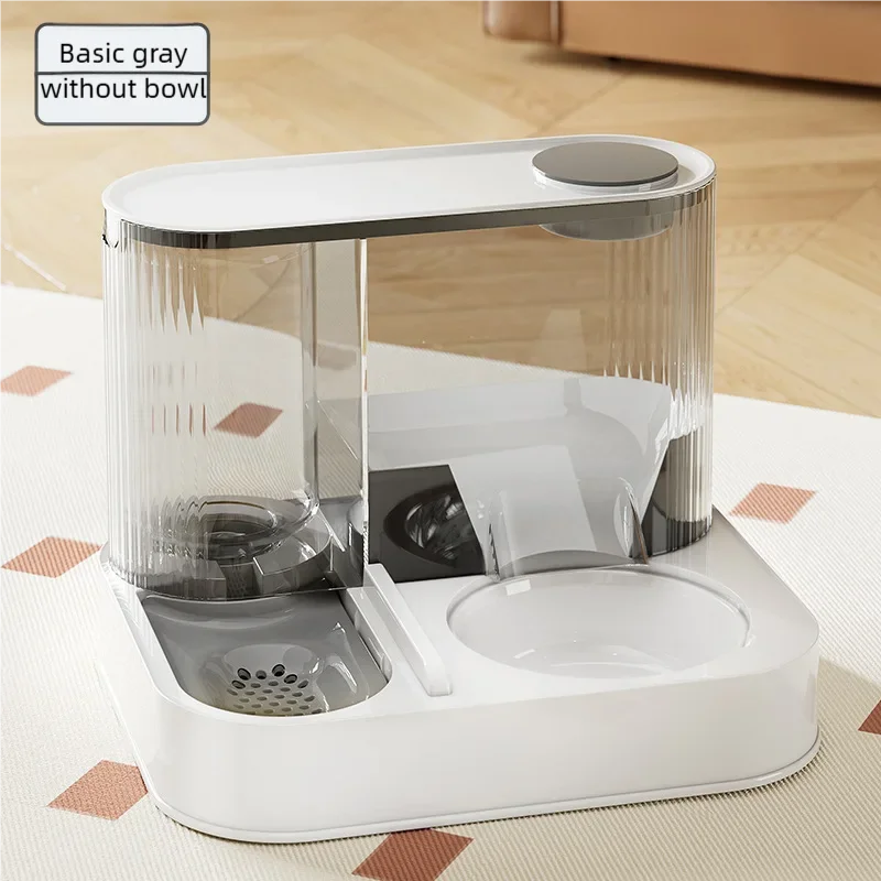 2-in-1 Automatic Pet Stainless Steel Double Bowl