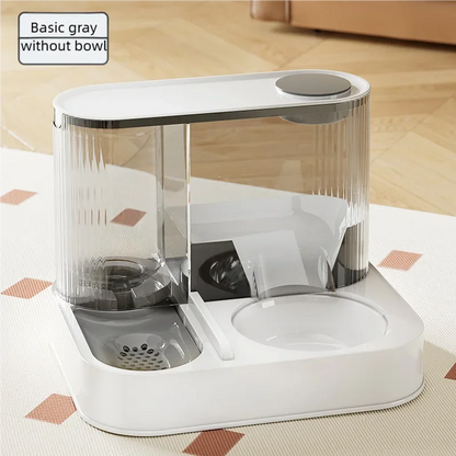2-in-1 Automatic Pet Stainless Steel Double Bowl