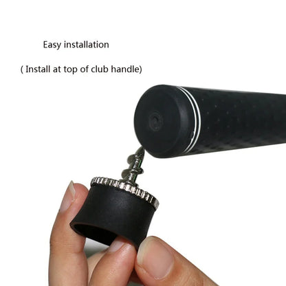 Minigolfball-Aufnahmewerkzeug mit gummiertem Puttergriff
