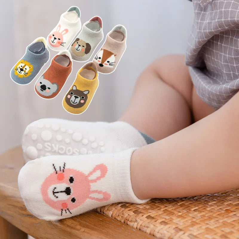 Chaussettes pour bébé de 0 à 2 ans, en maille de coton pour filles