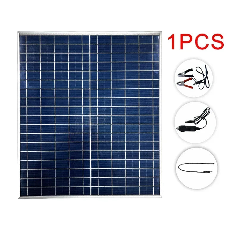 IP65 Waterproof 12V Photovoltaic Solar Panel Kit