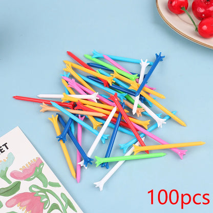100 PC 5 Prong Golf Tees Set