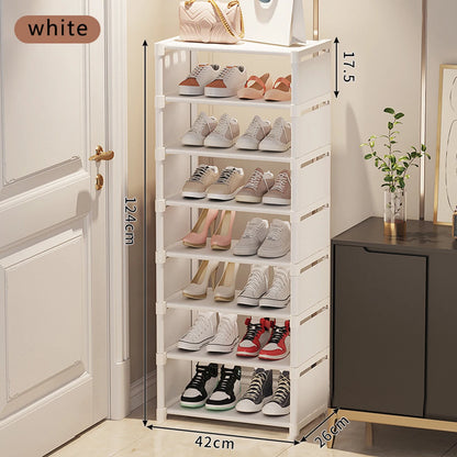 Mehrschichtiger, staubdichter Schuhschrank-Organizer