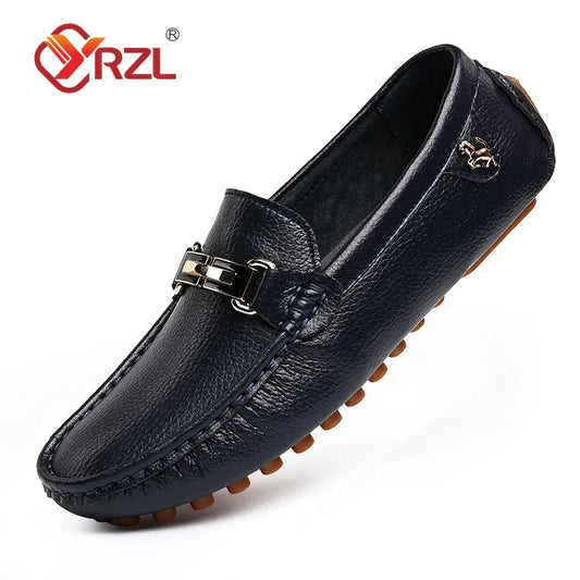 Men's Waterproof Handmade Leather Loafers