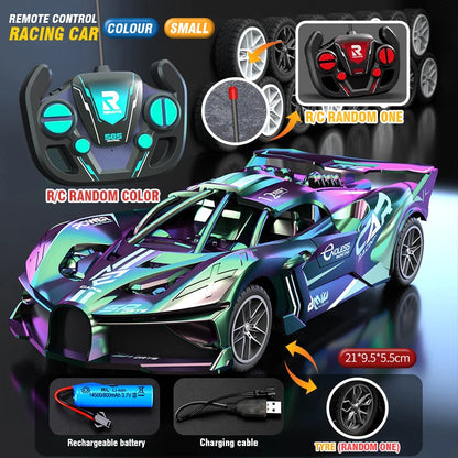 Led Light Sports Electric RC Racing Car Toy
