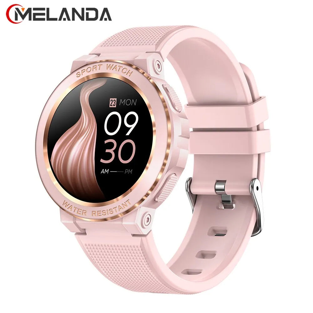 Women Waterproof Bluetooth Call IP68 Smartwatch