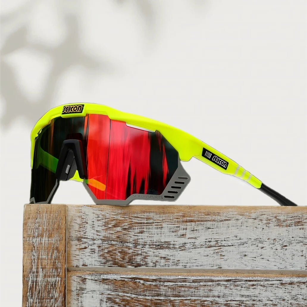Unisex UV400 Photochromic Cycling Sunglasses
