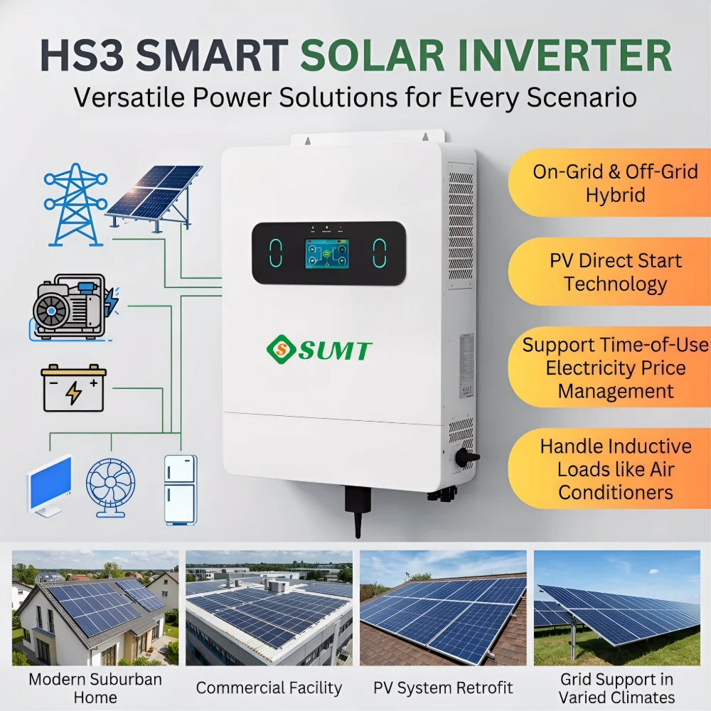 15KW 48V Three Phase Hybrid Solar Inverter