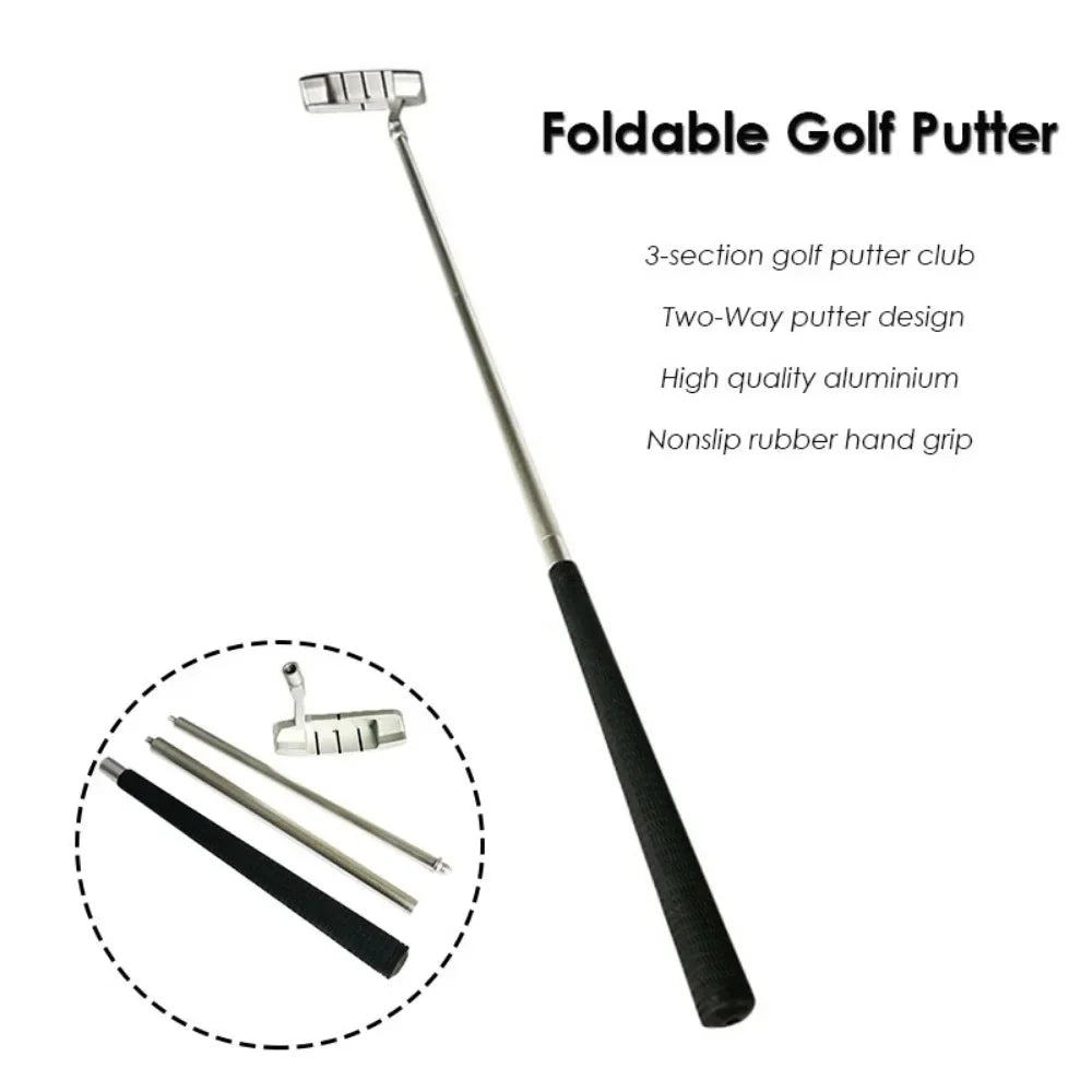 Putter de golf pliable pour droitier pour tous les âges