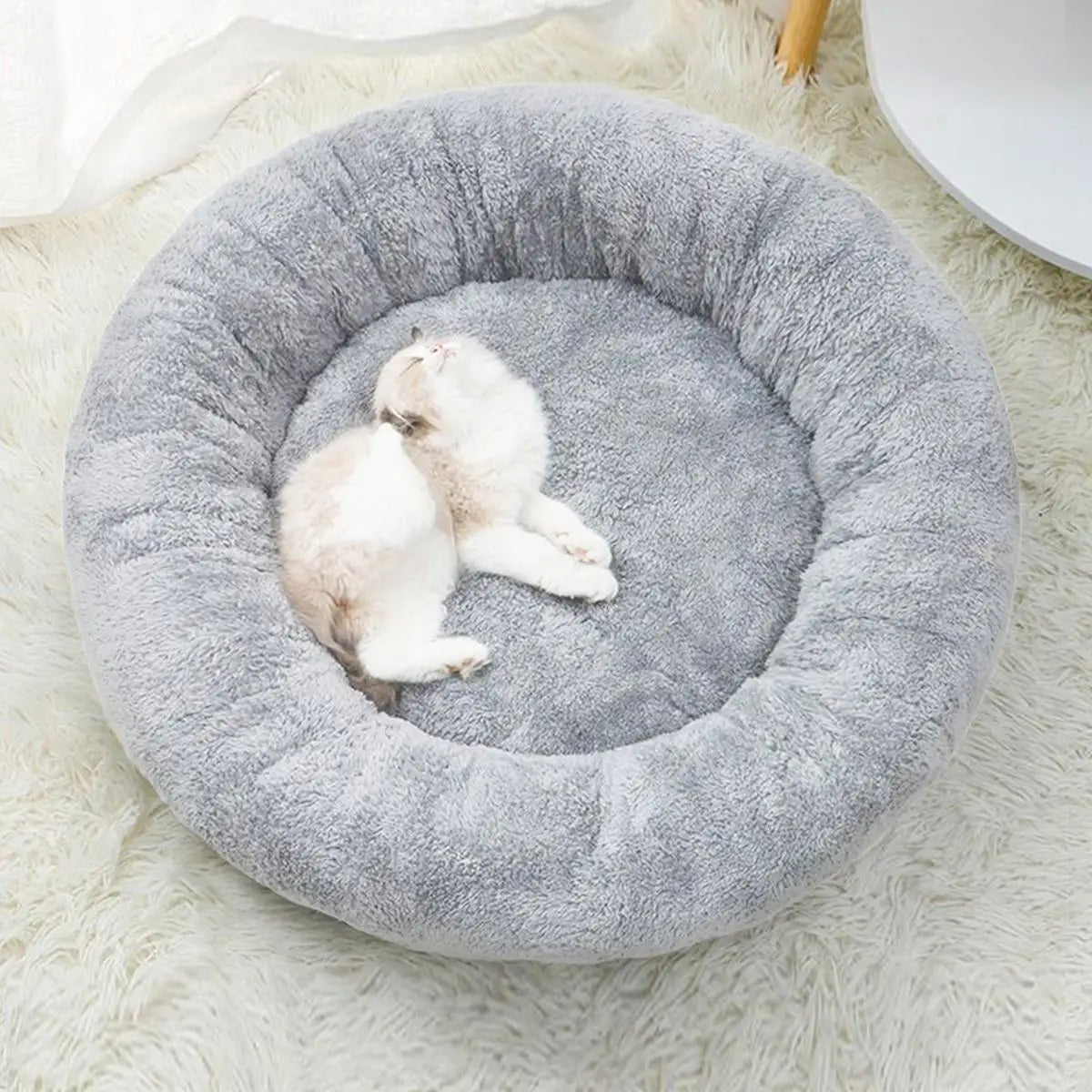 Soft Washable Dog & Cat Cushion Bed