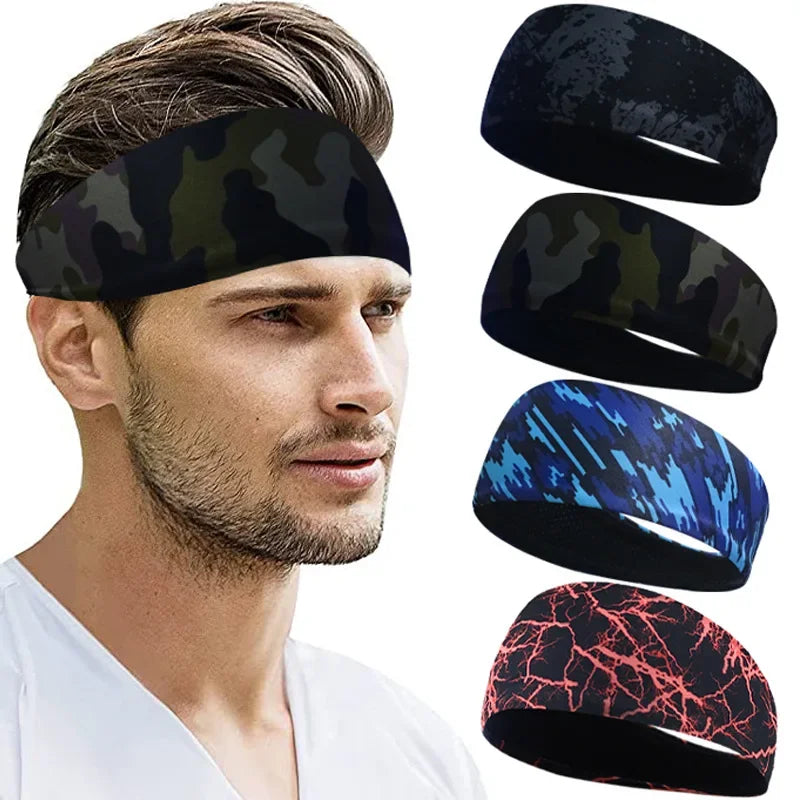 Stretchy Sports Headbands for Yoga and Fitness