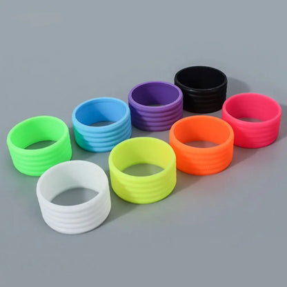 Silicone Tennis Racket Grip Rings Set