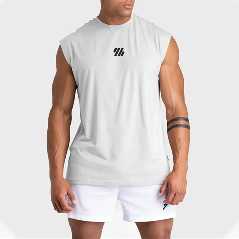 Men's Sleeveless Gym Tank Tops