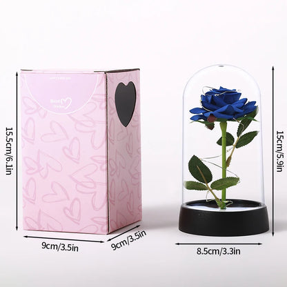 Eternal Gold Foil Rose - Creative LED Night Light Flower Valentine Gift