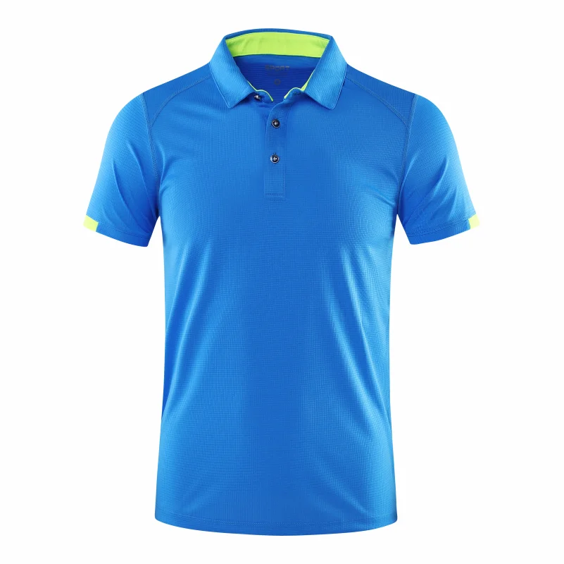 Breathable Quick Dry Short Sleeve Men's Golf Shirt