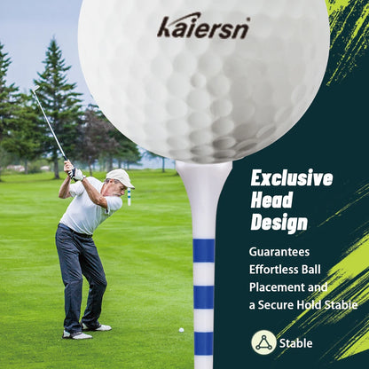 Colored Golf Tee - Durable Four-fork Plastic Golf Tee Set