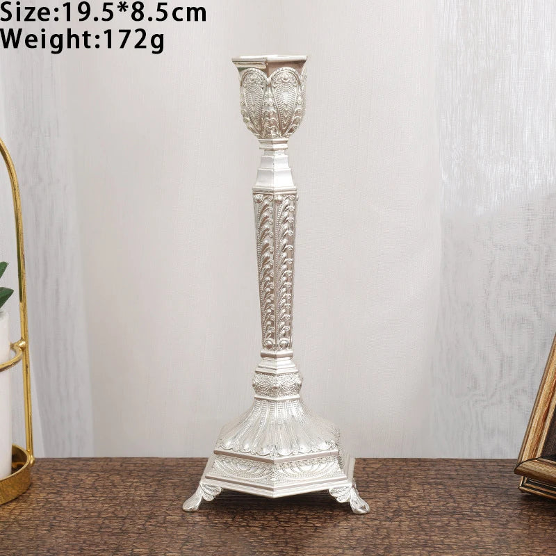 Elegant Decorative Candlestick Holder Set