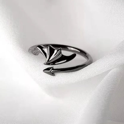 Engel Teufel Flügel Paar Ring