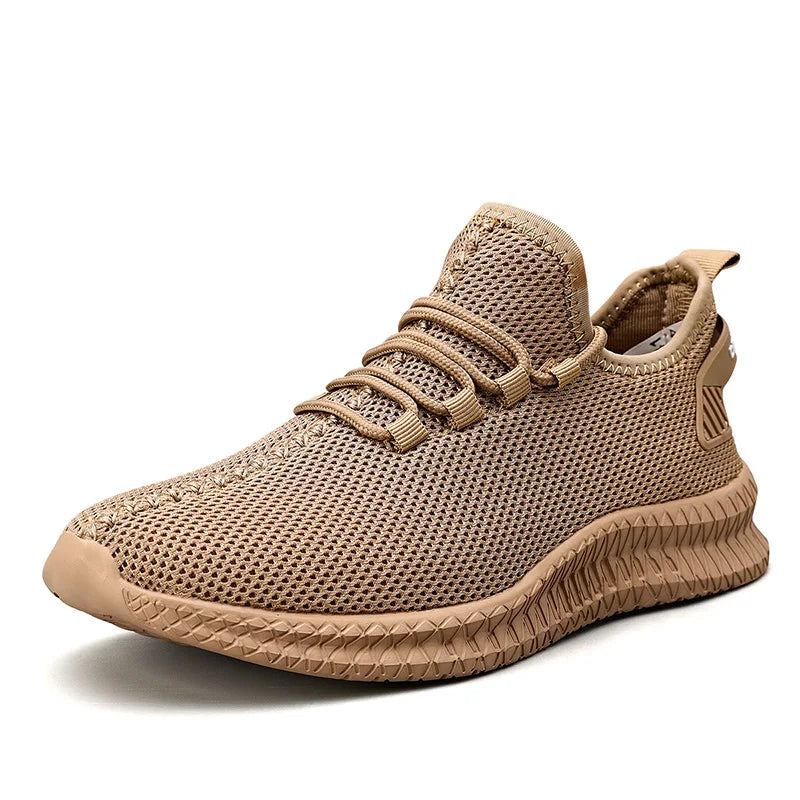 Breathable Men's Running Shoes - Flexible Anti-slip Sneakers