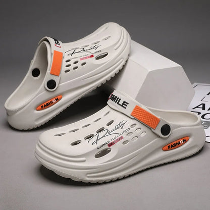 Men Summer Beach Soft Sole Breathable Home Slippers