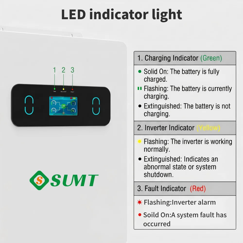 15KW 48V Three Phase Hybrid Solar Inverter