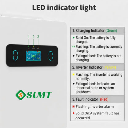 15KW 48V Three Phase Hybrid Solar Inverter