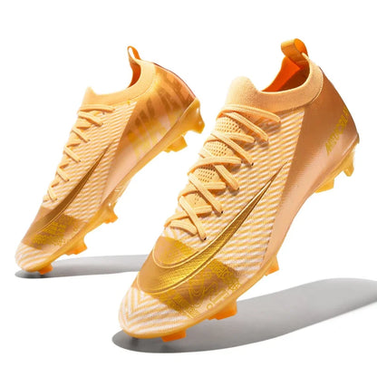 Herren-Fußballschuhe für den Outdoor-Bereich mit langen Spikes 
