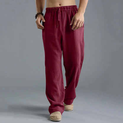 Pantalon drapé slim tendance coréen