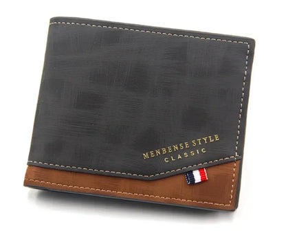 Dreifach-Geldbörse für Jugendliche mit mehreren Kartenfächern