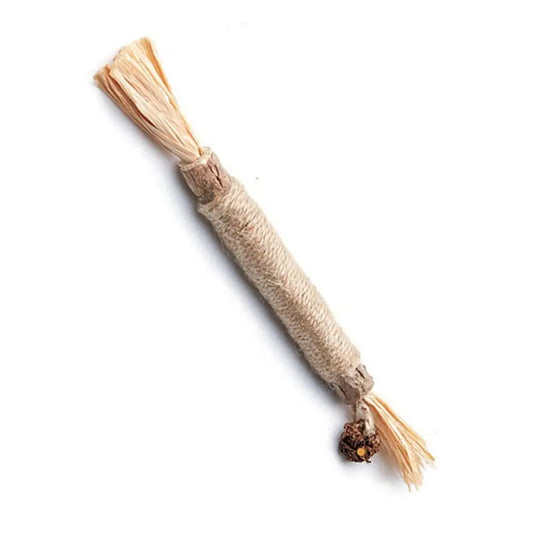 Natural Silvervine Cat Chew Sticks with Catnip – Wooden Dental Chew Toy