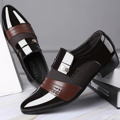 Mocassins d'affaires en cuir PU pour hommes