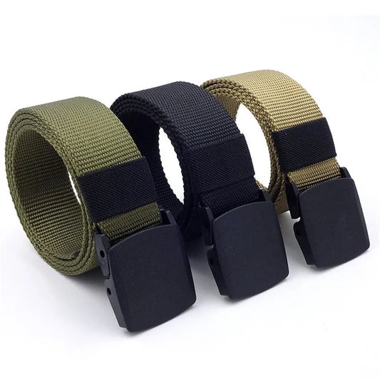 Men's Military Tactical Automatic Buckle Waist Belt