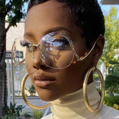 Women's Designer Outdoor Big Frame Sunglasses