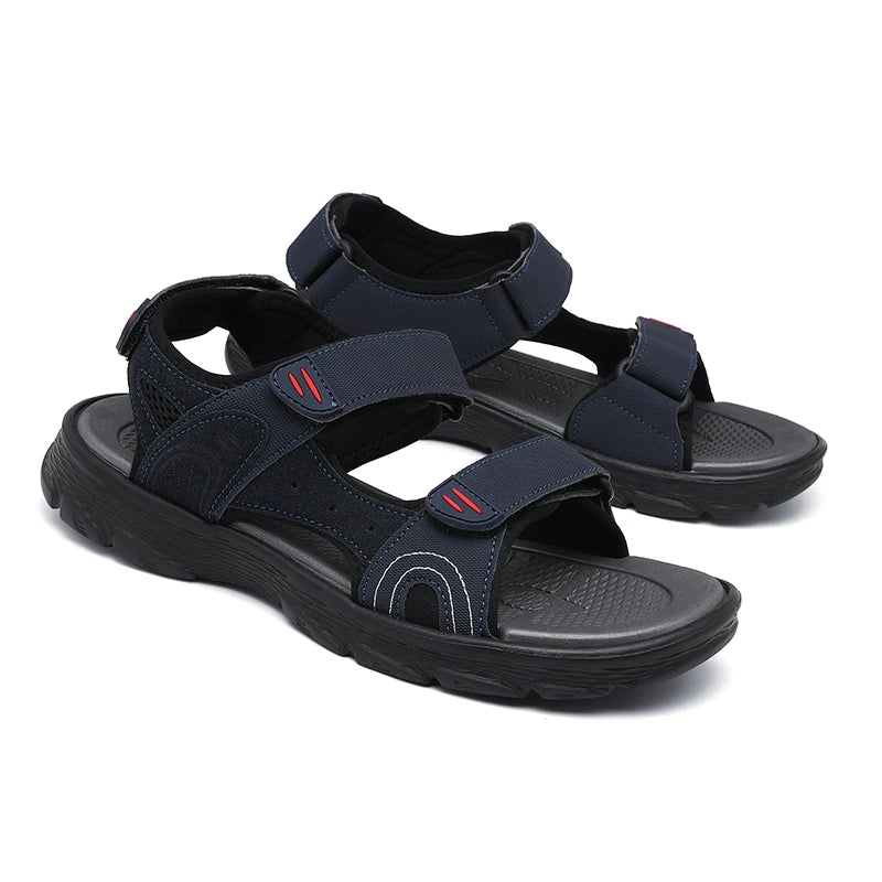 Sandales d'été imperméables à bout ouvert pour hommes, idéales pour la plage et le sport