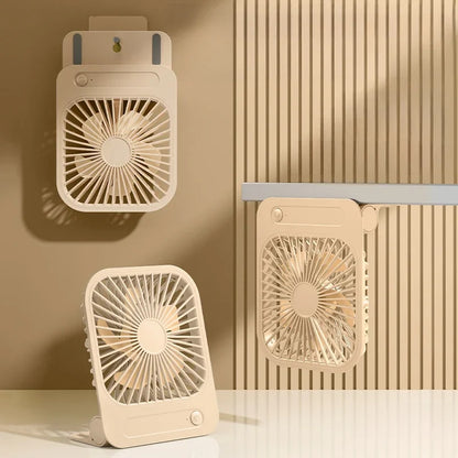 USB Rechargeable Indoor Toilet Wall Fan